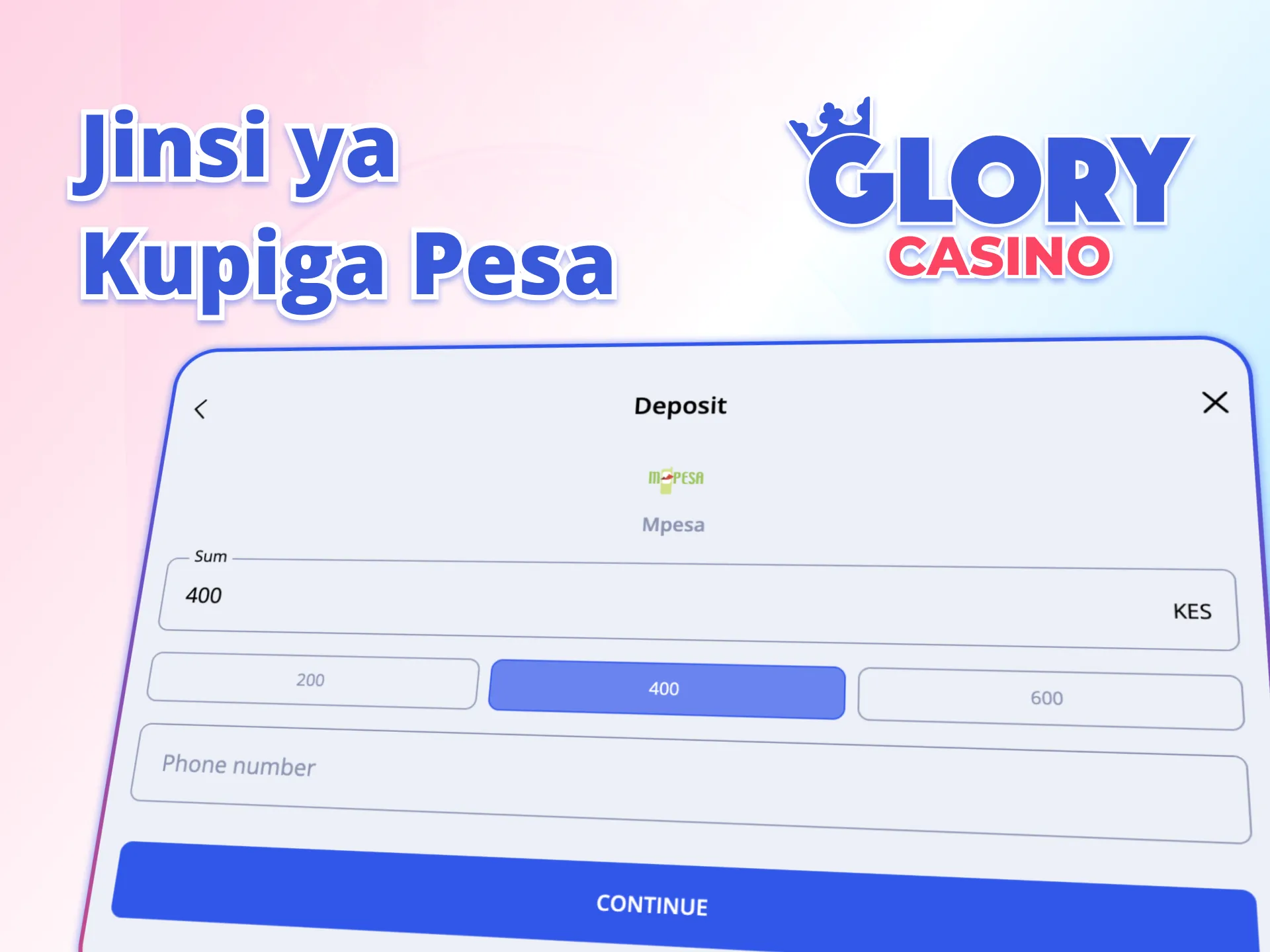 Jifunze kubashiri na kushinda Glory Casino sasa.