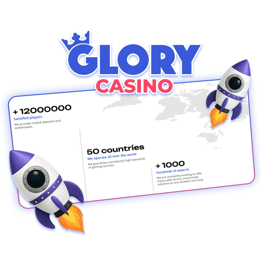Jiunge na Glory Casino uanze kucheza sasa.