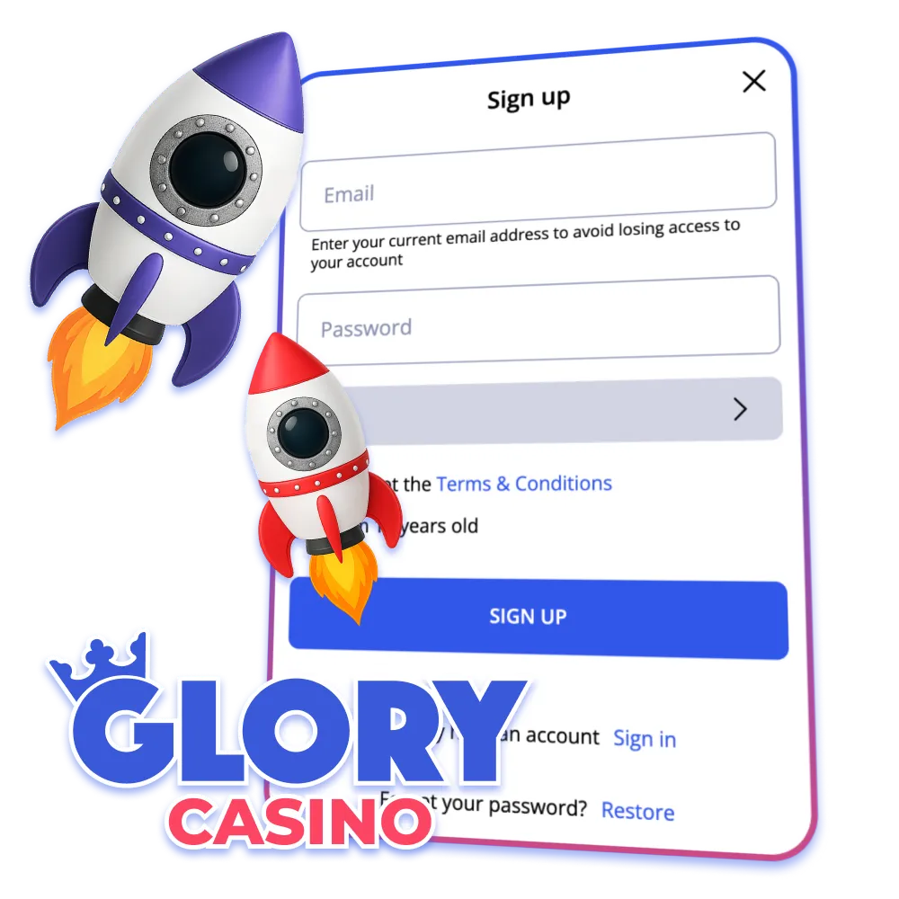 Register now at Glory Casino Kenya and win daily.