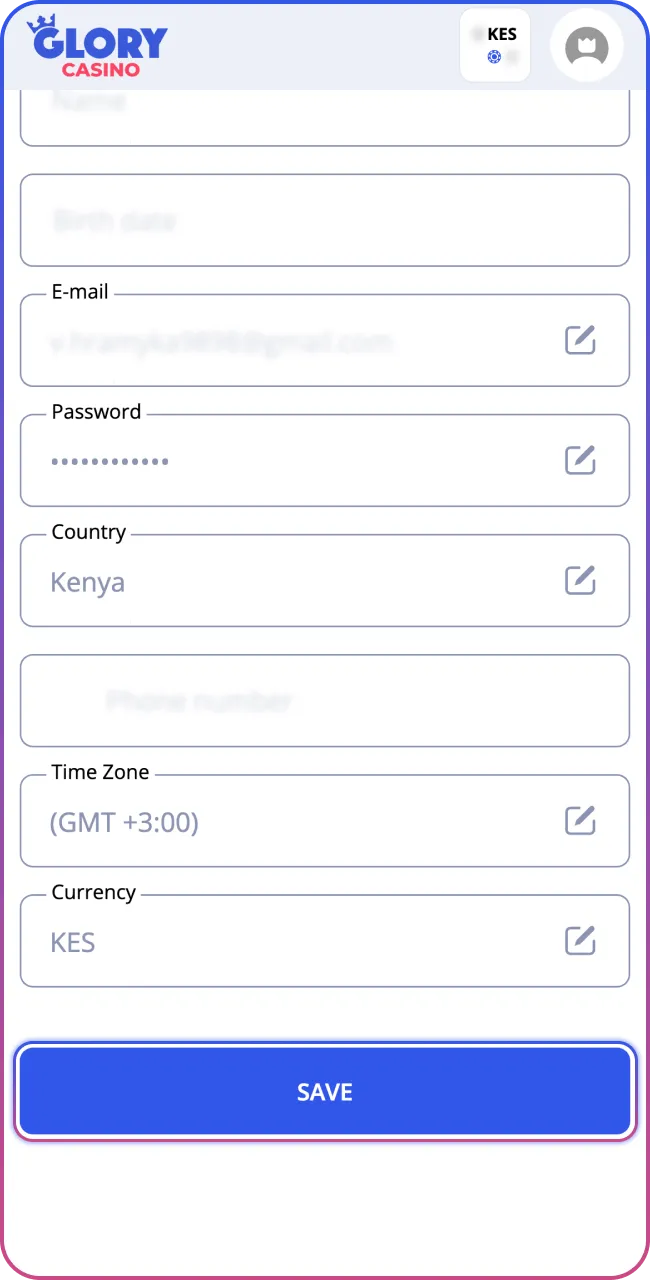 Register at Glory Casino and start winning now.