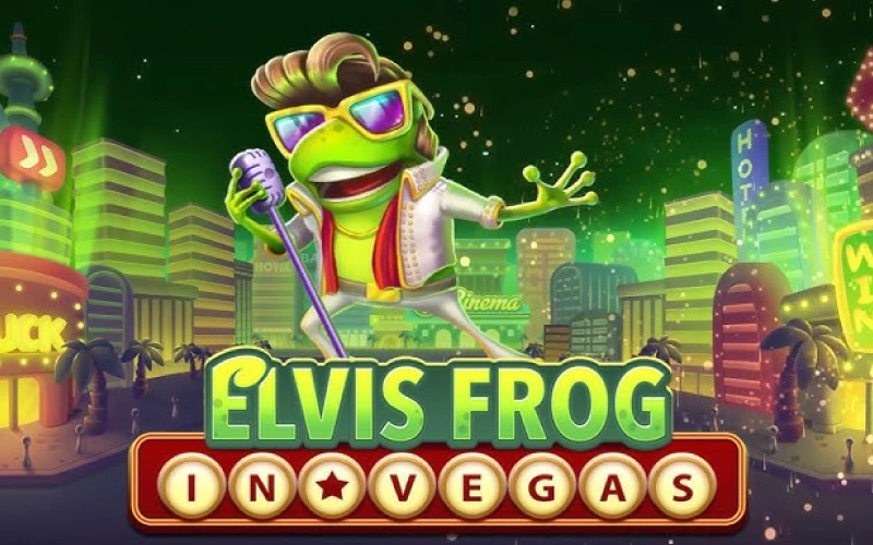 Elvis Frog in Vegas is a hit at Glory Casino Kenya.