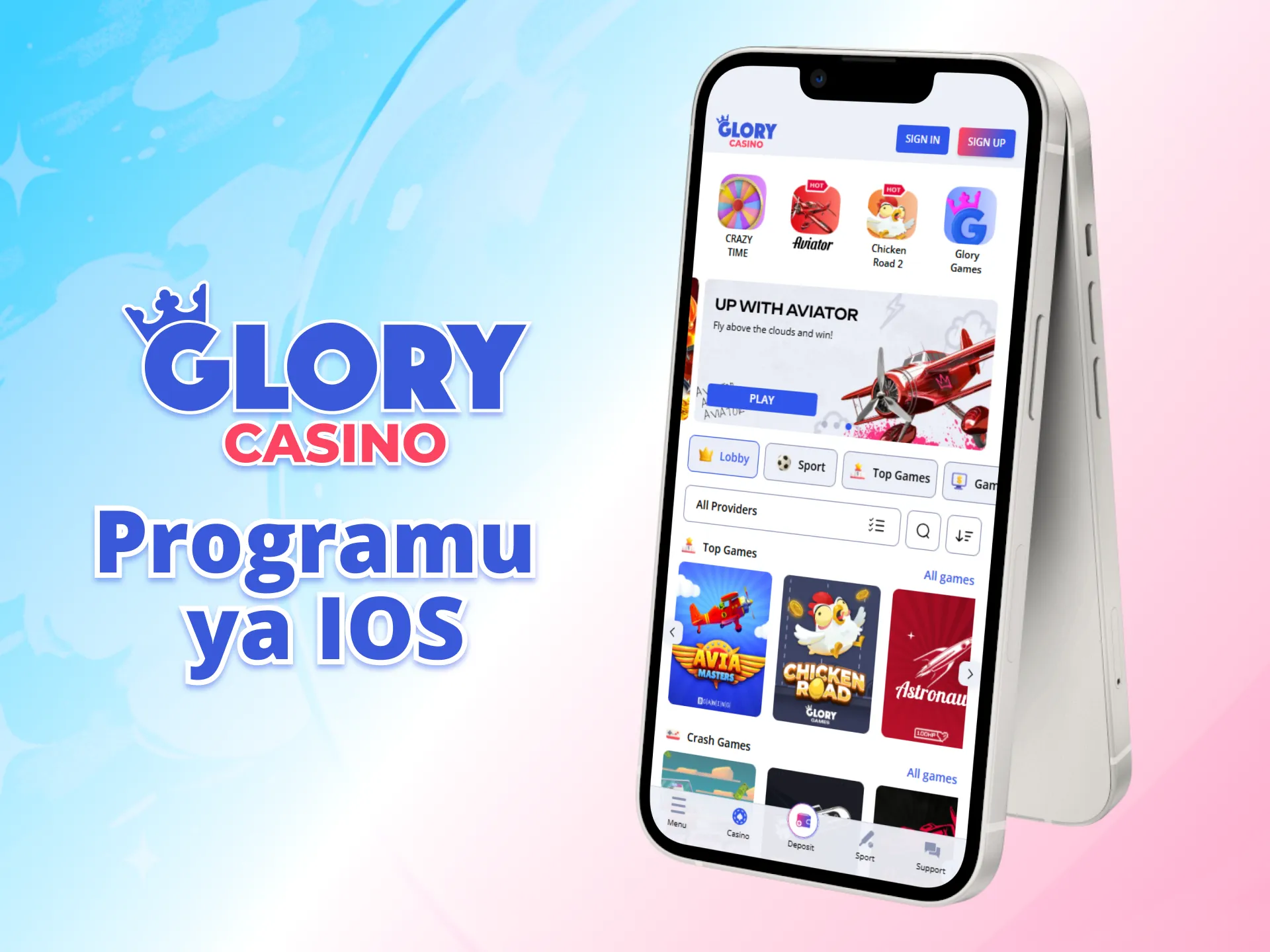 Wachezaji wa Kenya wanapendelea Glory Casino iOS kwa uzoefu bora.