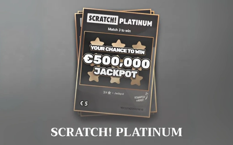 Scratch Platinum is a fun instant game on Glory Casino Kenya.